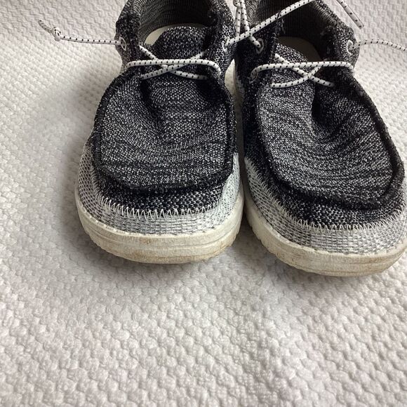 Hey Dude Wally Storm Sox Casual Slip-On‎ Shoes Gray Colorblock Womens Size 7 38 - Picture 15 of 16